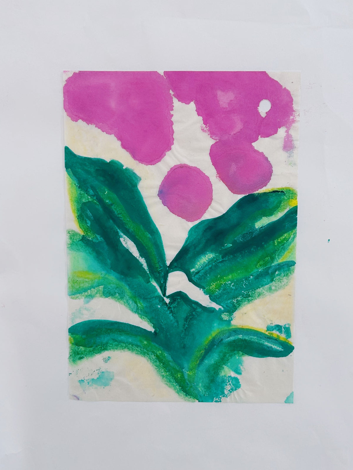 Floral Monoprint #3