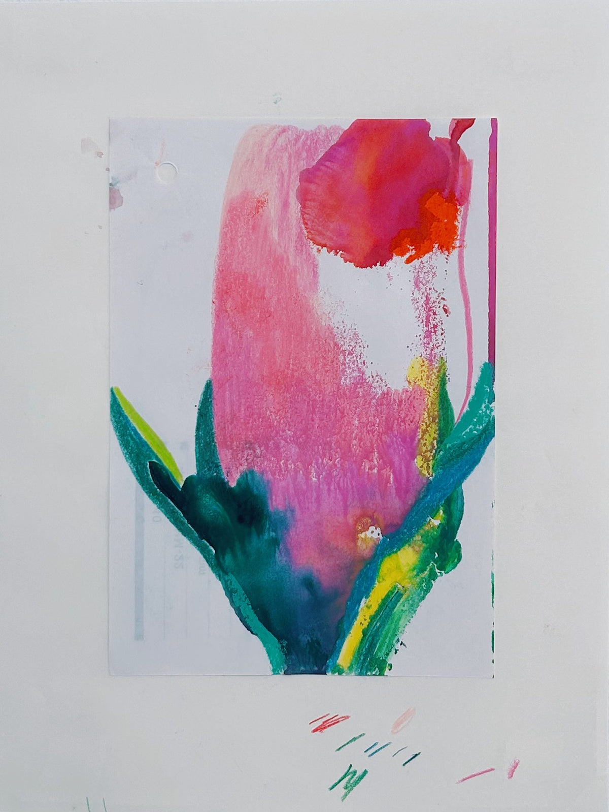 Floral Monoprint #7